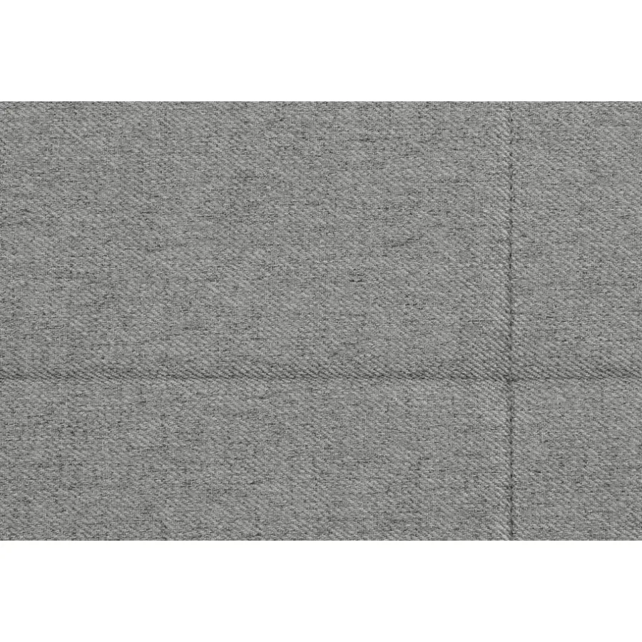 Leen Bakker Boxspring met opbergruimte en voetbord Liv geblokt - lichtgrijs - 180x200cm