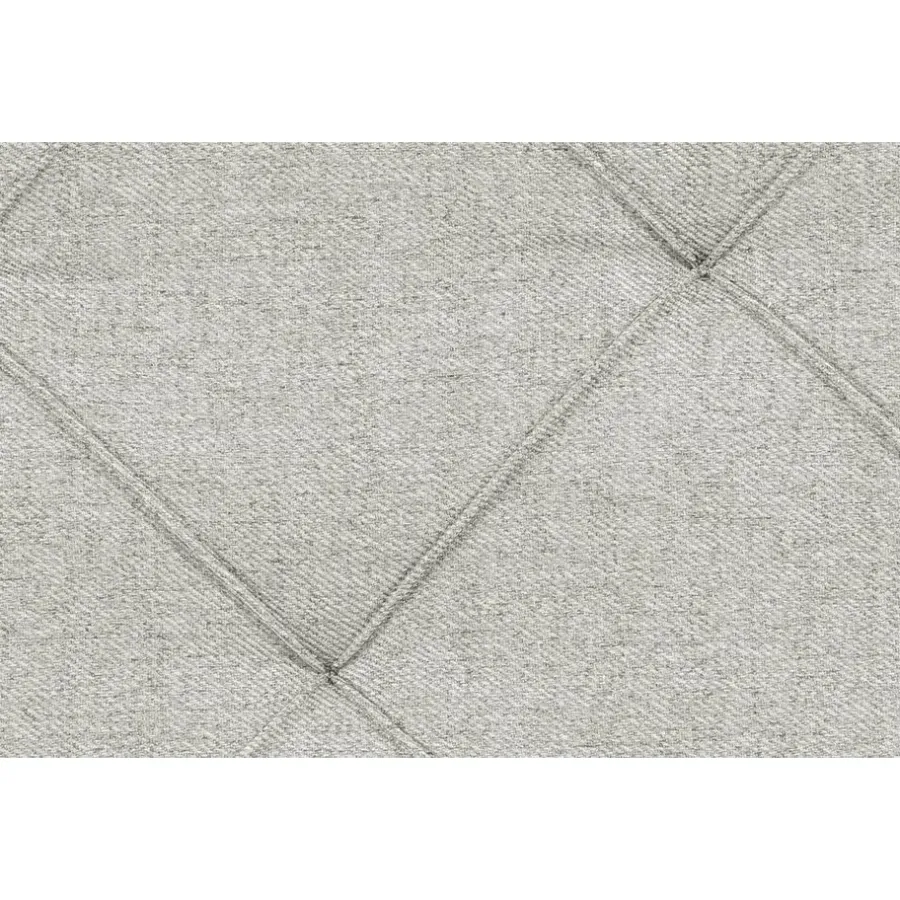 2-Persoons Boxsprings-Leen Bakker Boxspring met opbergruimte Liv geruit - ecru - 140x200 cm