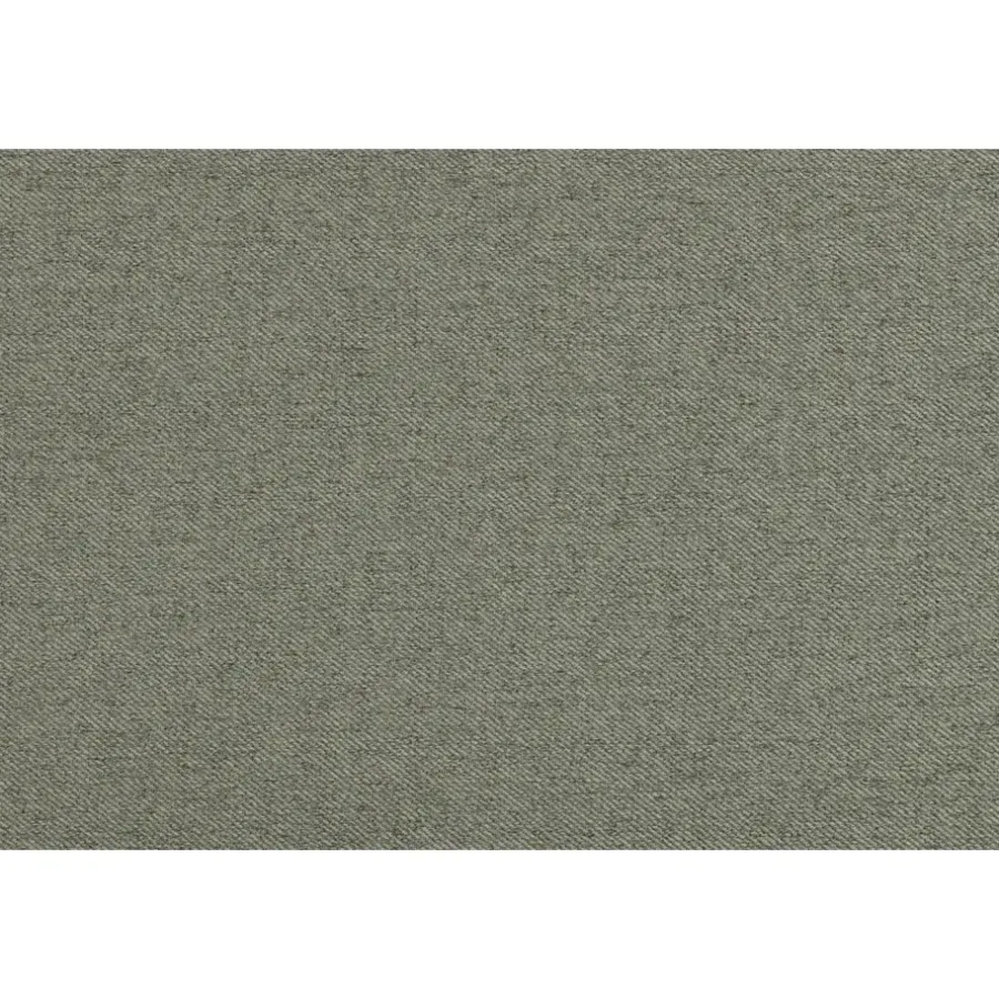 Leen Bakker Boxspring met voetbord Liv egaal - groen - 180x200 cm - ronde poot