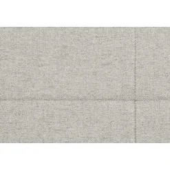 Leen Bakker Boxspring met voetbord Liv geblokt - ecru - 90x200 cm - ronde poot