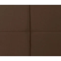2-Persoons Boxsprings-Leen Bakker Boxspring met voetbord Liv geblokt - bruin - 180x200 cm - slanke poot