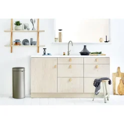 Prullenbakken-Brabantia Afvalverzamelaar 30L Platinum