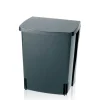 Prullenbakken-Brabantia Afvalverzamelaar - 10L - Zwart