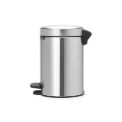Prullenbakken-Brabantia Pedaalemmer NewIcon - 3L - Matt Steel