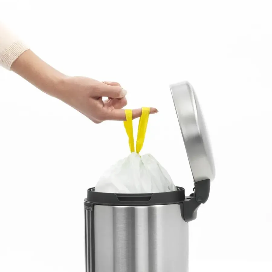 Prullenbakken-Brabantia Pedaalemmer NewIcon - 3L - Matt Steel