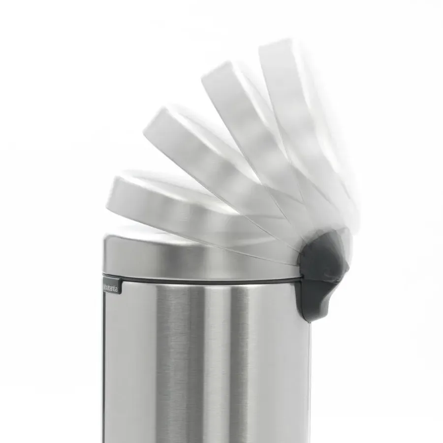Prullenbakken-Brabantia Pedaalemmer NewIcon - 3L - Matt Steel