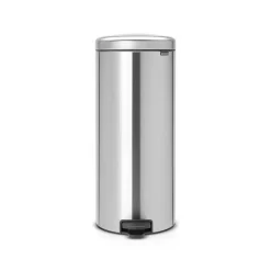 Prullenbakken-Brabantia Pedaalemmer NewIcon - 30L - Matt Steel