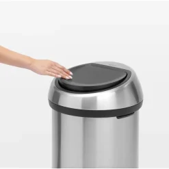 Prullenbakken-Brabantia Prullenbak Touch Bin - 60 liter
