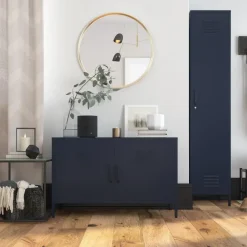 Dorel Home Bradford - Kledingkast met 1 metalen deur