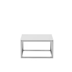 Beliani BREA - Salontafel - Wit - Veiligheidsglas