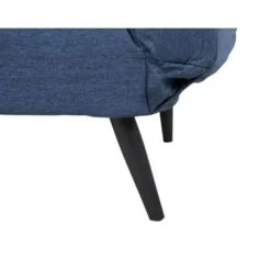 Slaapbanken|Slaapbanken-Beliani BREKKE - Slaapbank - Blauw - Polyester