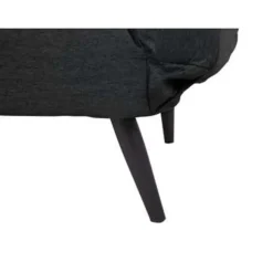 Beliani BREKKE - Slaapbank - Zwart - Polyester