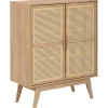 Loft24 Bridget - Dressoir met 2 eiken spaanplaatdeuren