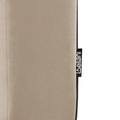 Beliani BRIN - Tweepersoonsbed - Taupe - 140 x 200 cm - Fluweel