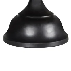 Dienbladen-Leen Bakker BRIOCHE - Gebaksstandaard - Zwart/Licht hout - IJzer/Hout