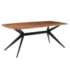 Livingfurn Brix - Eetkamertafel Brix Bjorn - Eettafel- 200cm - Mangohout - Bruin