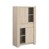 Buffetkasten-Parisot Buffetkast Porto 90cm met 2 deuren & 1 lade - jackson eik