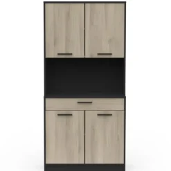 Buffetkasten-CBA Buffetkast Romanie-Kronberg eik/matzwart
