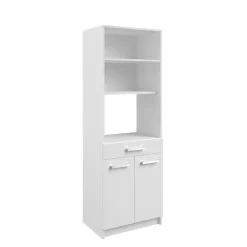 Buffetkasten-Parisot Buffetkast Unya met 2 deuren- 1 lade - wit