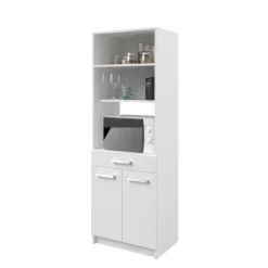 Buffetkasten-Parisot Buffetkast Unya met 2 deuren- 1 lade - wit