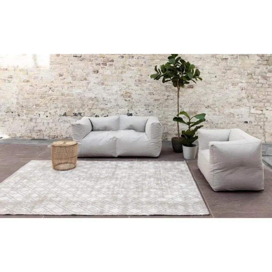 Eva Interior Buiten vloerkleed Frost - Bruin/grijs- dubbelzijdig - - 200 x 20...