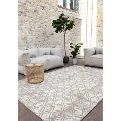 Eva Interior Buiten vloerkleed Frost - Bruin/grijs- dubbelzijdig - - 200 x 20...