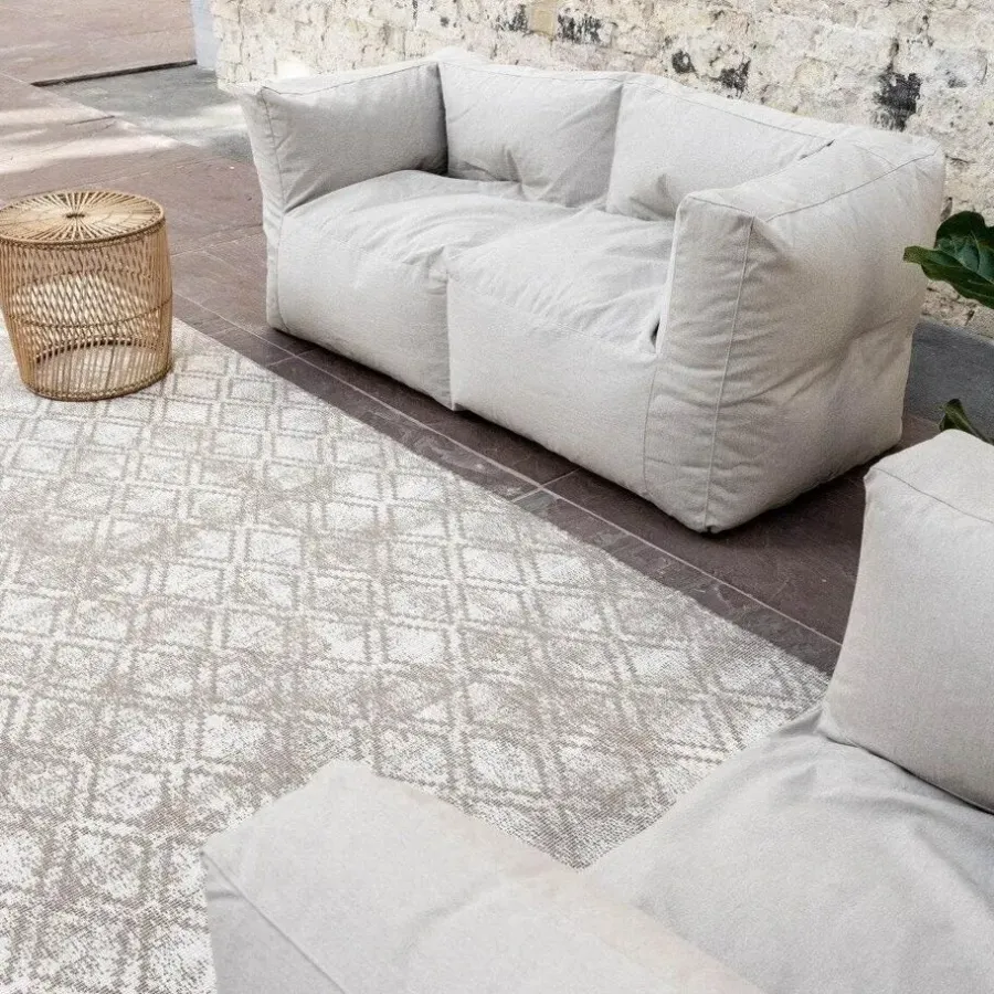 Eva Interior Buiten vloerkleed Frost - Bruin/grijs- dubbelzijdig - - 200 x 20...