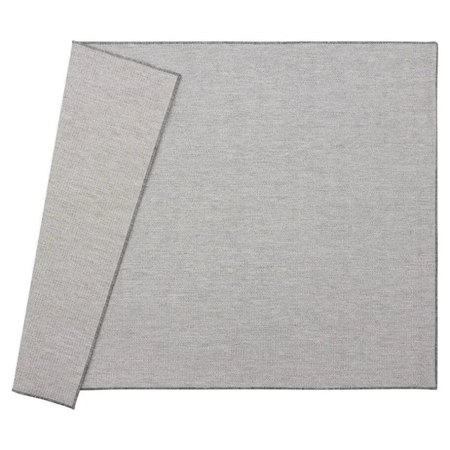 Eva Interior Buitenkleed Mono - Grijs/Wit - Dubbelzijdig - - 230 x 160 cm