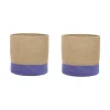 Opbergmanden-Beliani BULANIK - Mand set van 2 - Beige - Jute