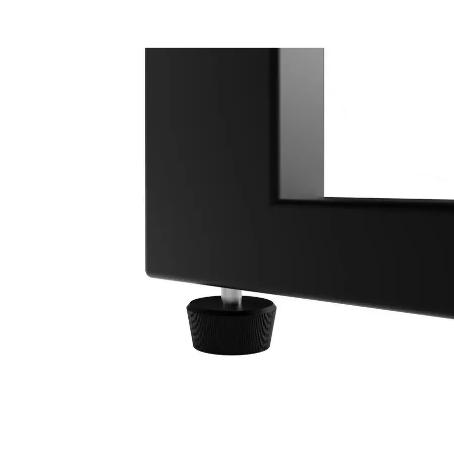 Merkloos Bureau - Game bureau - Hoekbureau - 160 x 100 x 75 - Zwart