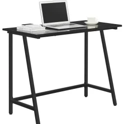 Bureaus-Merkloos Bureau - industrieel - 100x50x75 cm - zwart