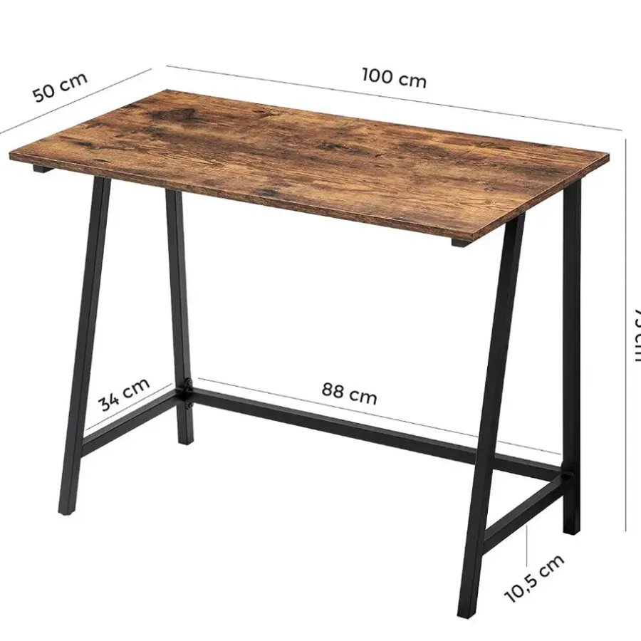 Bureaus-ACAZA Bureau - vintage - 100x75x50 cm - vintage bruin