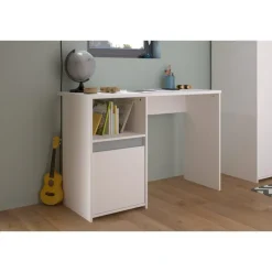 Bureaus-Leen Bakker Bureau Bobby - wit - 75x110x50 cm