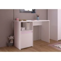 Bureaus-Leen Bakker Bureau Bobby - wit - 75x110x50 cm