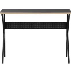 Bureaus-Leen Bakker Bureau Debbey - zwart - 75x105x55 cm