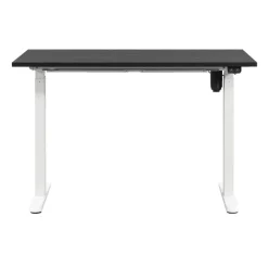 Homeworx Bureau zit/sta elektrisch verstelbaar - zwart/wit - 75/118x120x70 cm