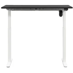 Homeworx Bureau zit/sta elektrisch verstelbaar - zwart/wit - 75/118x120x70 cm