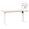 Zit-Sta-Bureaus-Homeworx Bureau zit/sta elektrisch verstelbaar – eikenkleur/wit - 75/118x160x80 cm
