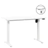 Homeworx Bureau zit/sta elektrisch verstelbaar - wit/wit - 75/118x120x70 cm