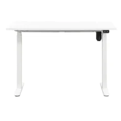 Homeworx Bureau zit/sta elektrisch verstelbaar - wit/wit - 75/118x120x70 cm