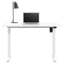 Homeworx Bureau zit/sta elektrisch verstelbaar - wit/wit - 75/118x120x70 cm