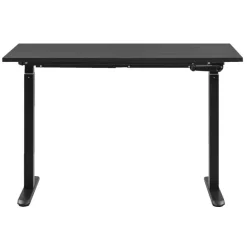 Zit-Sta-Bureaus-Homeworx Bureau zit/sta handmatig verstelbaar - zwart/zwart - 75/118x120x70 cm