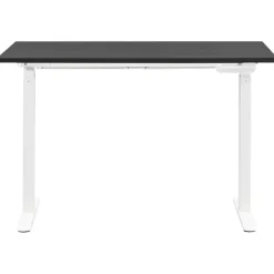 Zit-Sta-Bureaus-Homeworx Bureau zit/sta handmatig verstelbaar - zwart/wit - 75/118x120x70 cm