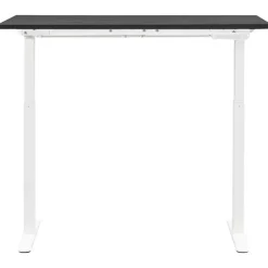 Zit-Sta-Bureaus-Homeworx Bureau zit/sta handmatig verstelbaar - zwart/wit - 75/118x120x70 cm