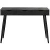 Bureaus-Leen Bakker Bureau Montijo - zwart - 77,1x110x50 cm