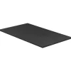 Homeworx Bureaublad zit/sta bureau - zwart - 120x70 cm
