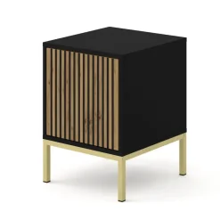 Homlando Bureaucontainer Ravenna -/Zwart mat/Artisan - Metall - 41x40x55 cm