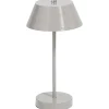Leen Bakker Bureaulamp Milton greige G9 - 30x15x15 cm
