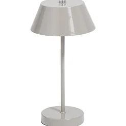 Leen Bakker Bureaulamp Milton greige G9 - 30x15x15 cm