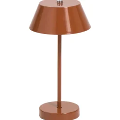 Tafellampen|Bureaulampen-Leen Bakker Bureaulamp Milton rood G9 - 30x15x15 cm